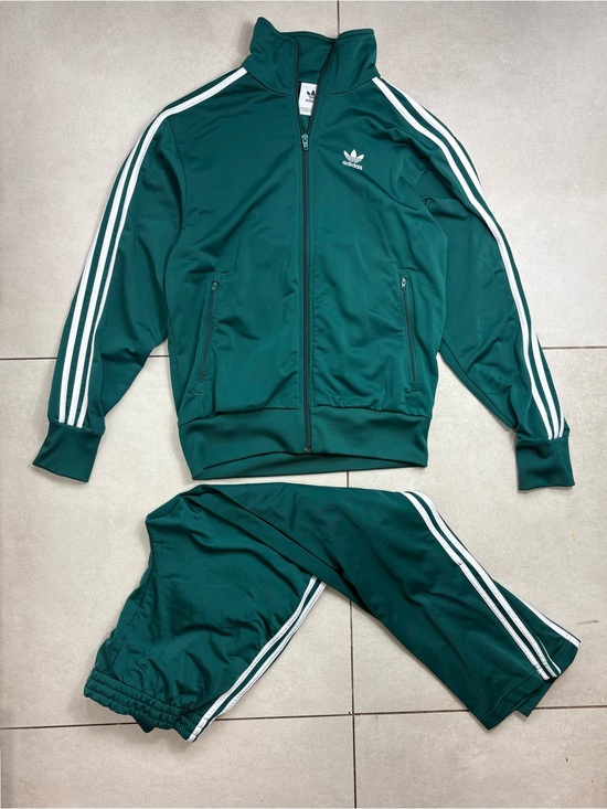 adidas Other - adidas Teal Green Three-Stripe Track Jacket and Pants